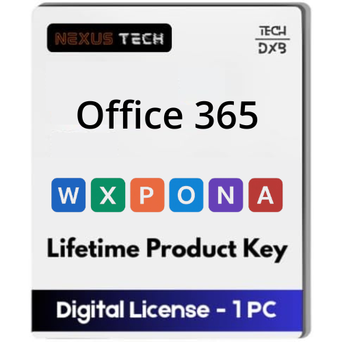 365 Professional Plus Lifetime Account License 5 PC, Mac, Tabs, Mobile 100GB Cloud Storage