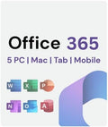 365 Professional Plus Lifetime Account License 5 PC, Mac, Tabs, Mobile 100GB Cloud Storage